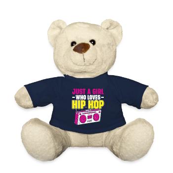 HipHop Dancers Breakdancing 80s 90s Hip Hop - Teddy Bear - french navy - Front