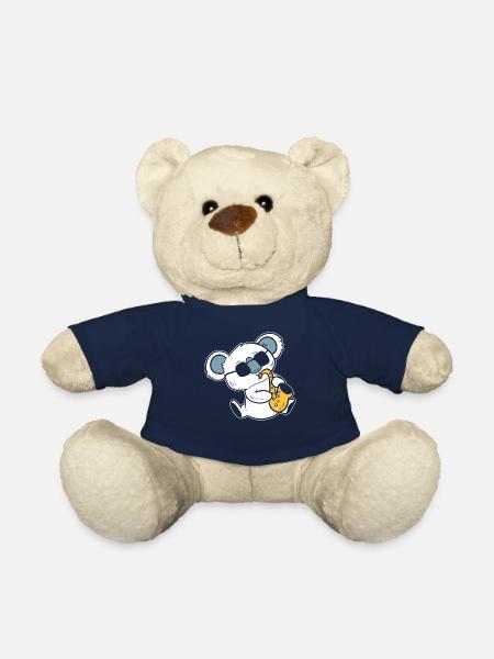 Koala spielt Saxophon Bandmitglied - Teddy - French Navy