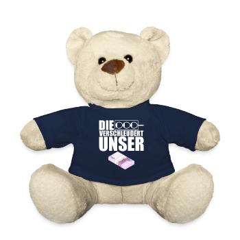 Ampel Regierung Scholz Baerbock Habeck Grüne SPD - Teddy - French Navy - Vorne