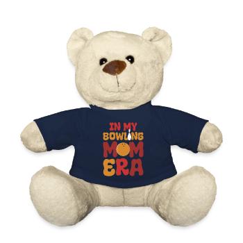 Lustige Bowling-Mama Bowlingspieler - Teddy - French Navy - Vorne