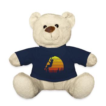 Escalade Montagne Bloc Climble Climber - Nounours - bleu marine - Devant