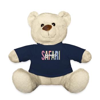 Safari Lovers Zoo Safari - Teddy Bear - french navy - Front