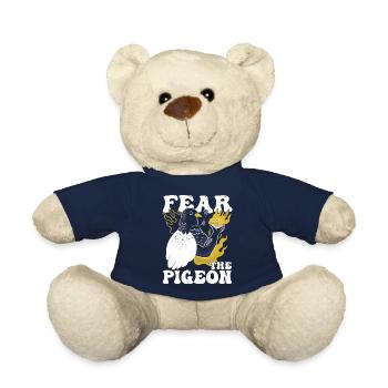 pigeon fancier pigeon bird lover pigeon - Teddy Bear - french navy - Front