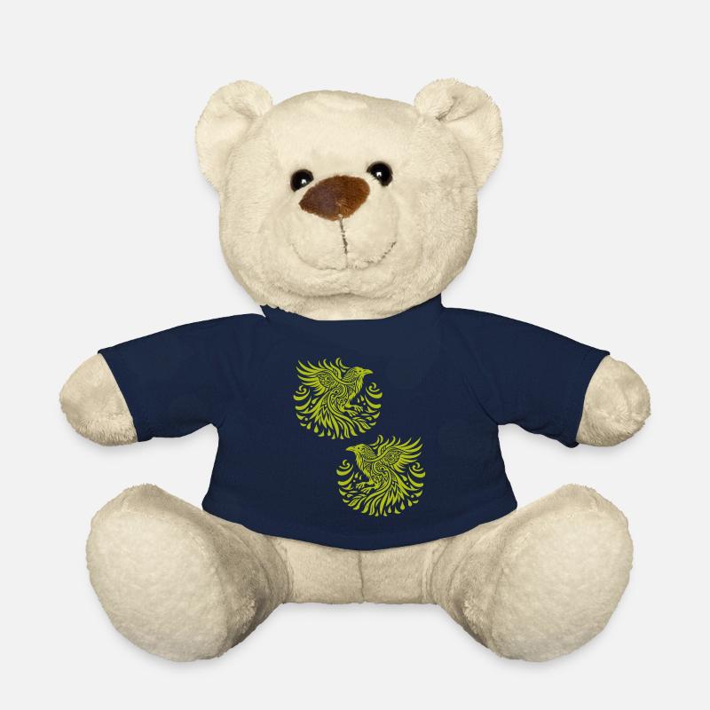 Krähe Raben Vögel okkult Krähen Rabe - Teddy - French Navy