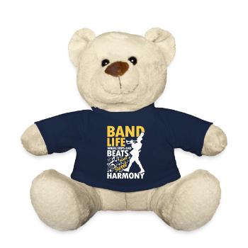 Band Life Steps and Beats Make Harmony - Teddy - French Navy - Vorne