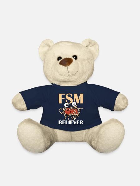 Fliegendes Spaghettimonster FSM - Teddy - French Navy