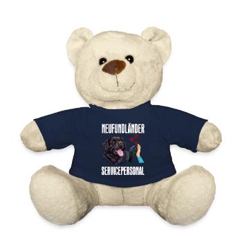 Newfie Propriétaire PERSONNEL DE SERVICE DE TERRE-NEUVE - Nounours - bleu marine - Devant