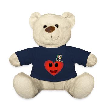 Wild West Heart Hearts Chamans Chamans - Nounours - bleu marine - Devant