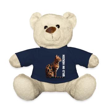 Bengalkatzen WILD IM HERZEN Bengal Katzen - Teddy - French Navy - Vorne