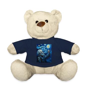 Karl Marx Kommunismus Kommunist Sternennacht Gemäl - Teddy - French Navy - Vorne