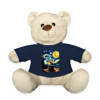 Grammophon Old School Plattenspieler Sternennacht - Teddy - French Navy - Vorne