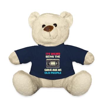 Vintage | Classic | Classic | Old - Teddy Bear - french navy - Front