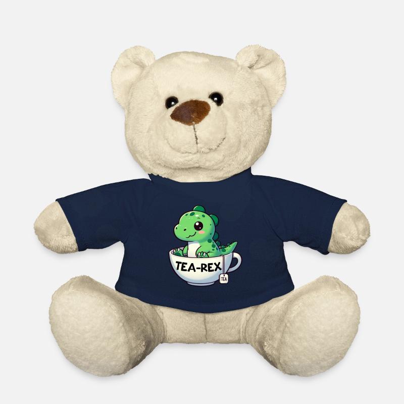 Tee Rex Dinosaurier Liebhaber T-Rex Tea Tasse - Teddy - French Navy