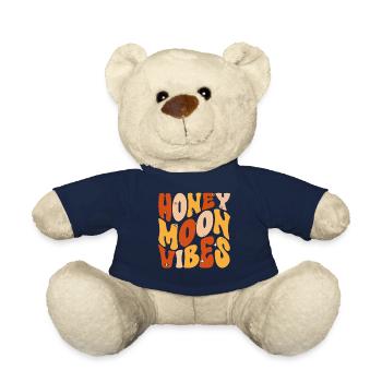 Flitterwochen Ehemann Ehefrau Paare Urlaubs - Teddy - French Navy - Vorne