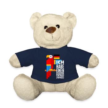 Perroquet - Nounours - bleu marine - Devant