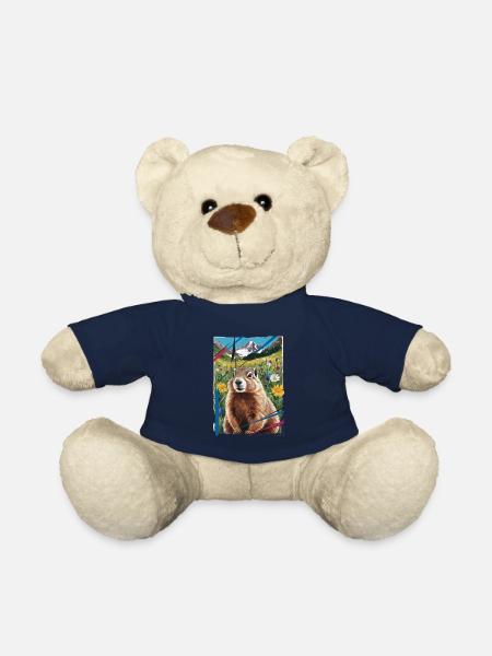Murmeltier-Naturlandschaft - Teddy - French Navy