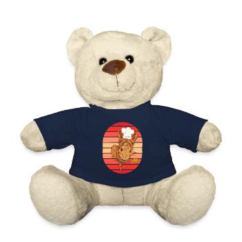 Koch Kochkunst Hobbykoch Gastgeber kochen Köche - Teddy - French Navy - Vorne