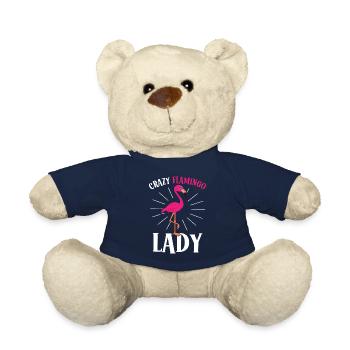 Verrückte Flamingo-Dame Verrückte Dame - Teddy - French Navy - Vorne