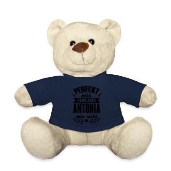 Antonia - Perfekt Sein Kann Jeder Antonia Nicht - Teddy - French Navy - Vorne
