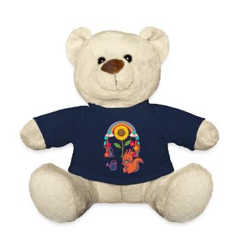 Eichhörnchen Kind Kinder - Teddy - French Navy - Vorne