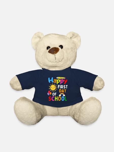 Erster Schultag Einschulung Schulstart - Teddy - French Navy