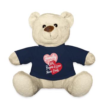 Familie ist, wo das Leben beginnt - Teddy - French Navy - Vorne
