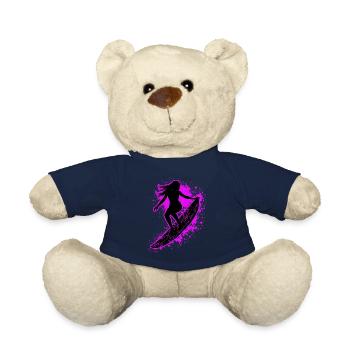 Surfeur élégant Surfer Surfer - Nounours - bleu marine - Devant