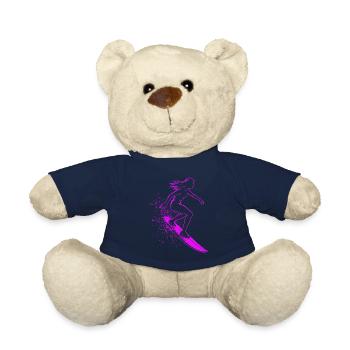 Surfeur élégant Surfer Surfer - Nounours - bleu marine - Devant