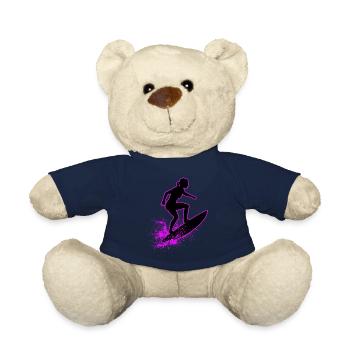 Surfeur élégant Surfer Surfer - Nounours - bleu marine - Devant