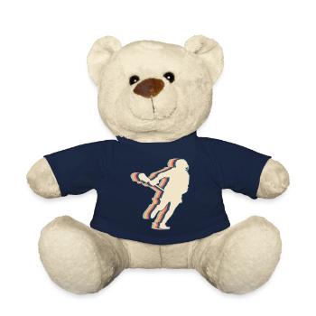 Lacrosse Spieler Trainer Mannschaft Trainer Lax - Teddy - French Navy - Vorne