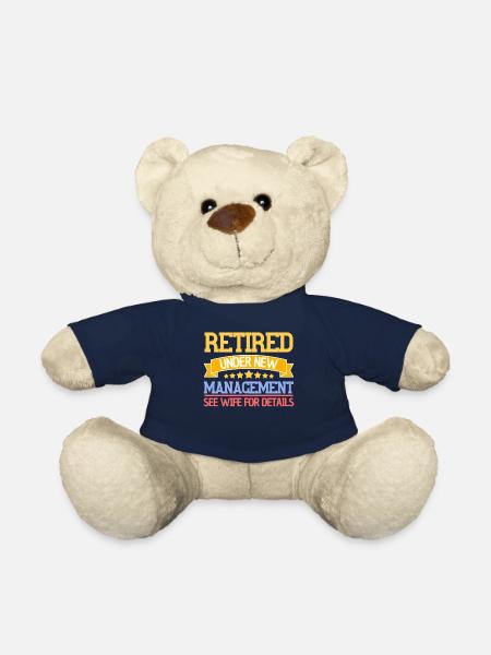 Lustiger Ruhestand Spruch Rentner - Teddy - French Navy