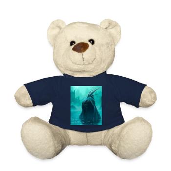 Vodnik, démon de l’eau slave tapi dans les rivières profondes - Nounours - bleu marine - Devant
