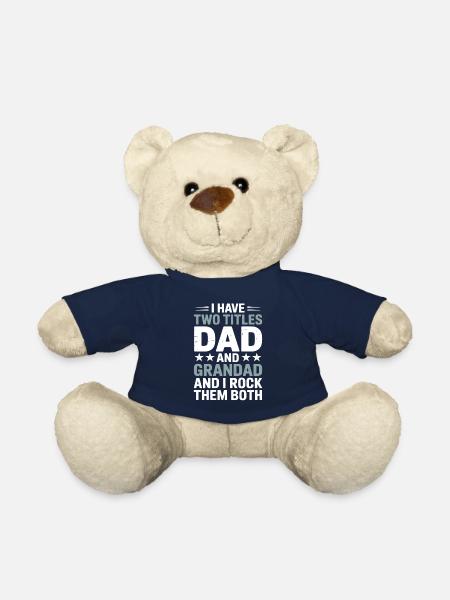 Stolzer Vater und Opa Spruch Großvater - Teddy - French Navy