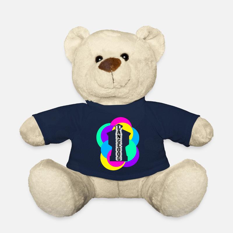 Wasserturm Langeoog bunt - Teddy - French Navy