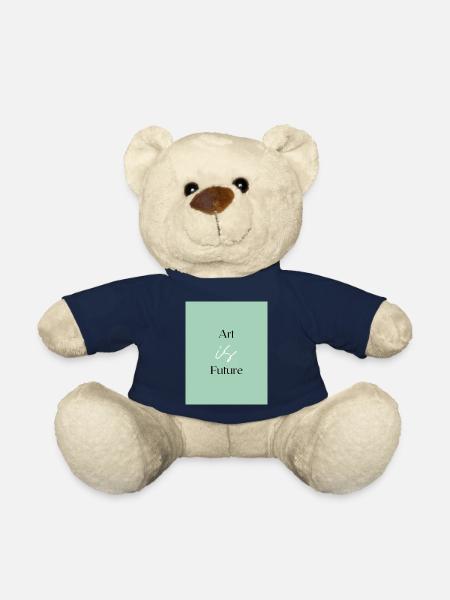 Art is Future - Teddy Bear - french navy