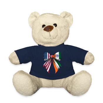 Kokette Schleife Indien Wurzeln Erbe Indischer - Teddy - French Navy - Vorne