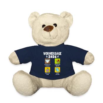 Bald Mama VORHERSAGE 2026 Lustiges - Teddy - French Navy - Vorne