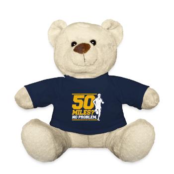 Ultramarathon Trail Running Ultramarathon Runner Ges - Teddy Bear - french navy - Front