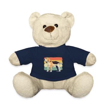 Netter Beagle Hundehalter - Teddy - French Navy - Vorne