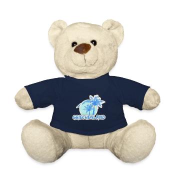 Holidays Greece - Teddy Bear - french navy - Front