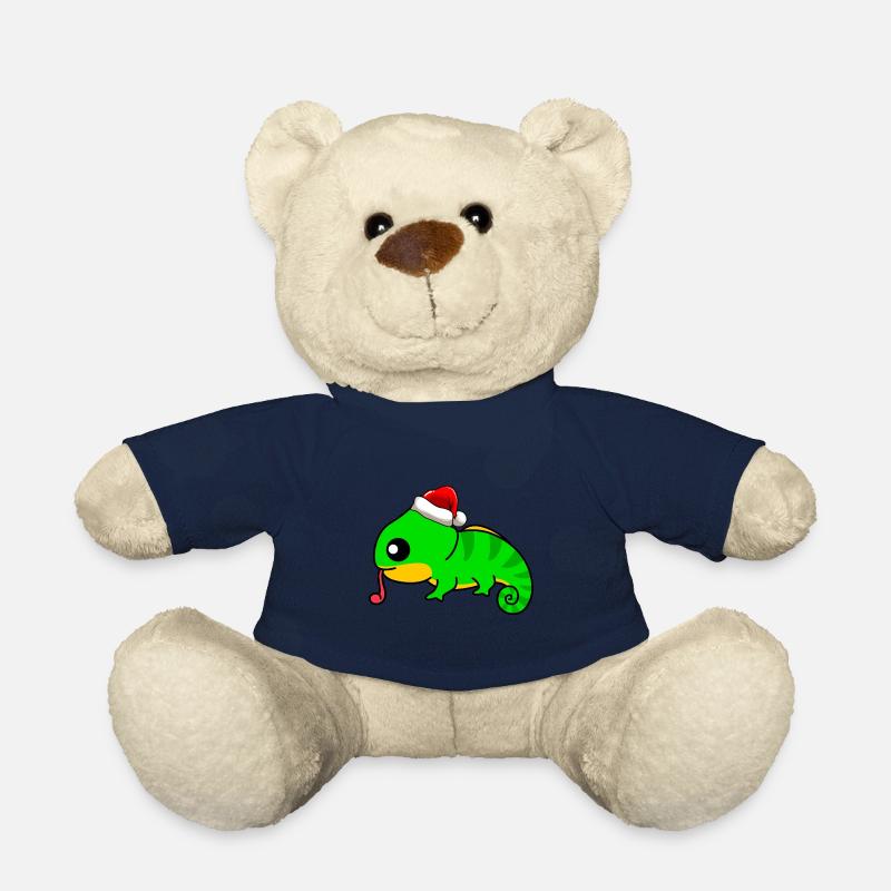 Chamäleon Comic Weihnachten - Teddy - French Navy