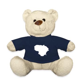 Litauen Landkarte Flagge - Teddy - French Navy - Vorne