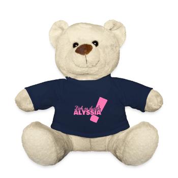 Vorname Alyssia - Teddy - French Navy - Vorne