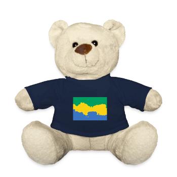 Gabon - Teddy Bear - french navy - Front