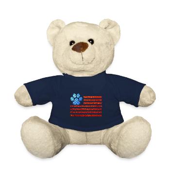 4. Juli Hundepfote USA - Teddy - French Navy - Vorne