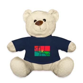 Burkina Faso - Teddy Bear - french navy - Front