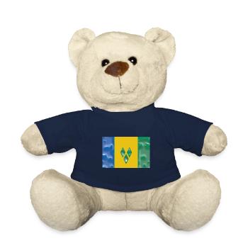 Flagge Land St Vincent und die Grenadinen - Teddy - French Navy - Vorne