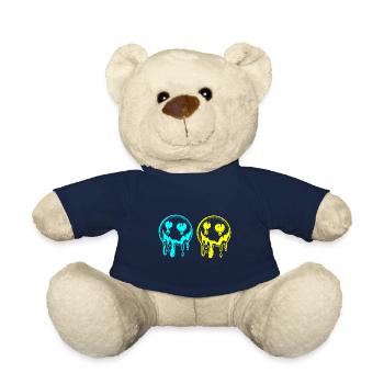 Sun, Funny, Funny, Sunshine, Funny, Summer - Teddy Bear - french navy - Front