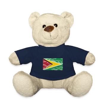 Guyana as Guyana - Teddy Bear - french navy - Front