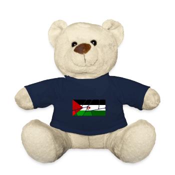 Gift for Western Sahara - Teddy Bear - french navy - Front